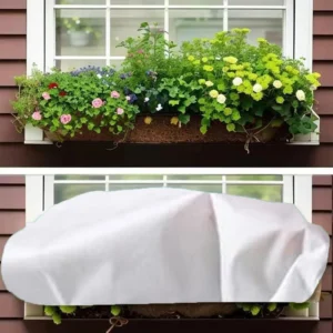 Non Woven Plant Frost Cover for Winter Protection and Garden Use Multiple Sizes