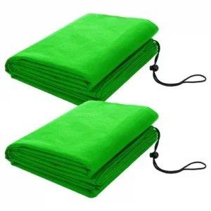 Winter Plant Frost Protection Covers 2 Packs with Drawstring Secure Fit